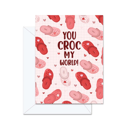Tu me fais craquer ! - Carte de vœux