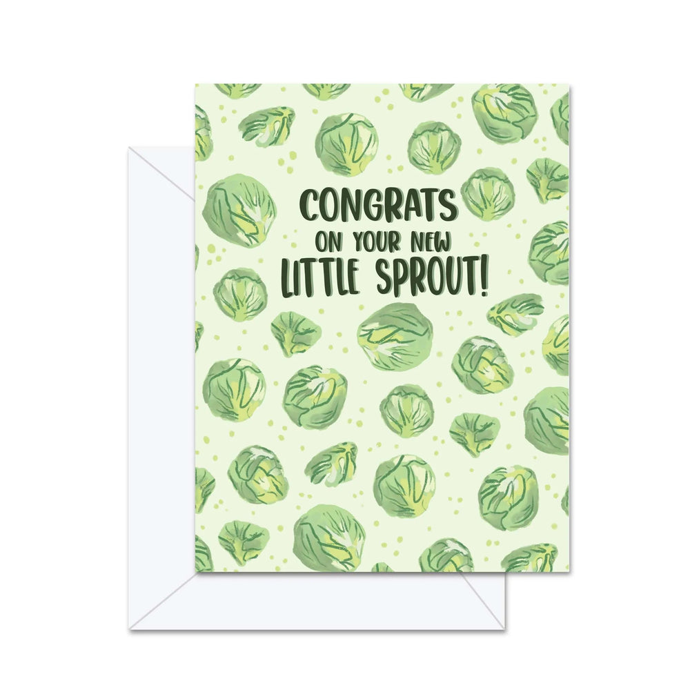 Félicitations pour votre nouveau petit bourgeon ! - Carte de souhaits