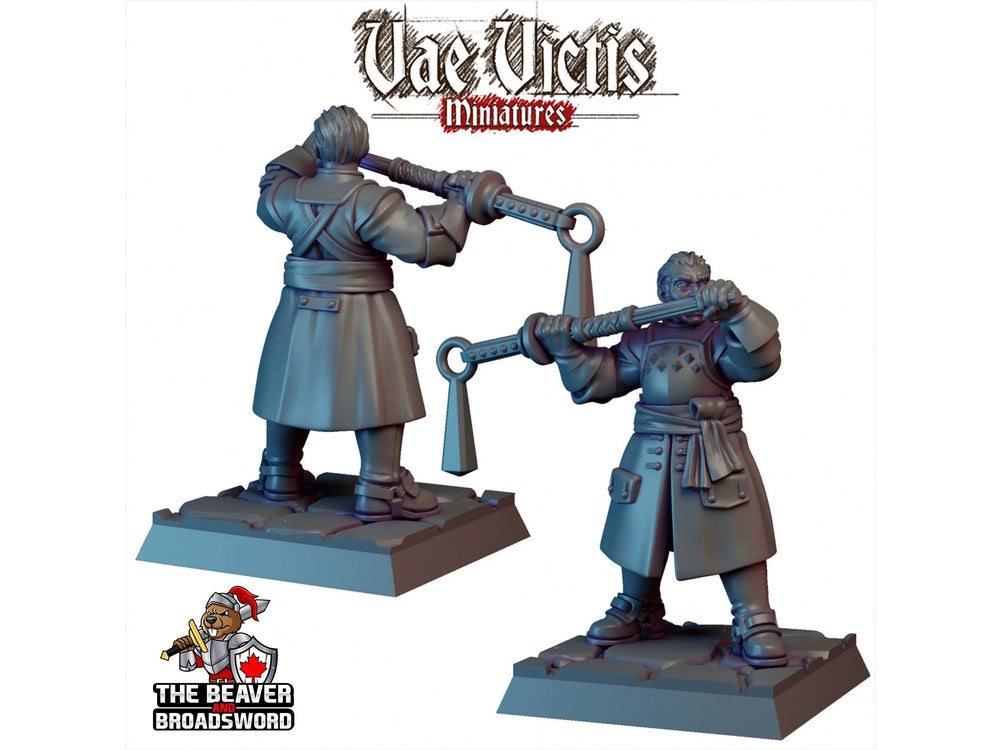 Chasseur de vampires n° 6 mini - Vae Victis | DnD | Pathfinder | Humain | Homme | Sombre | Gothique | Guerrier | Paladin | Victorien | 28mm 32mm | Prêtre