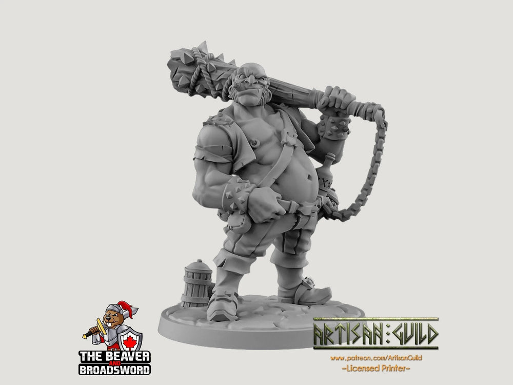 Dunn Half-Ogre dnd mini - Artisan Guild | Male | Giant | Rogue | Pirate 5e Fantasy  Dungeons and Dragons | Tabletop | Mini RPG | Pathfinder