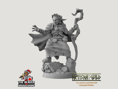 Nanaari la Sage - Figurine DnD - Donjons et Dragons | Femme | Sorcière | Druide | Humaine 5e Fantaisie Pathfinder 2e 5e Jeu de rôle de table miniature