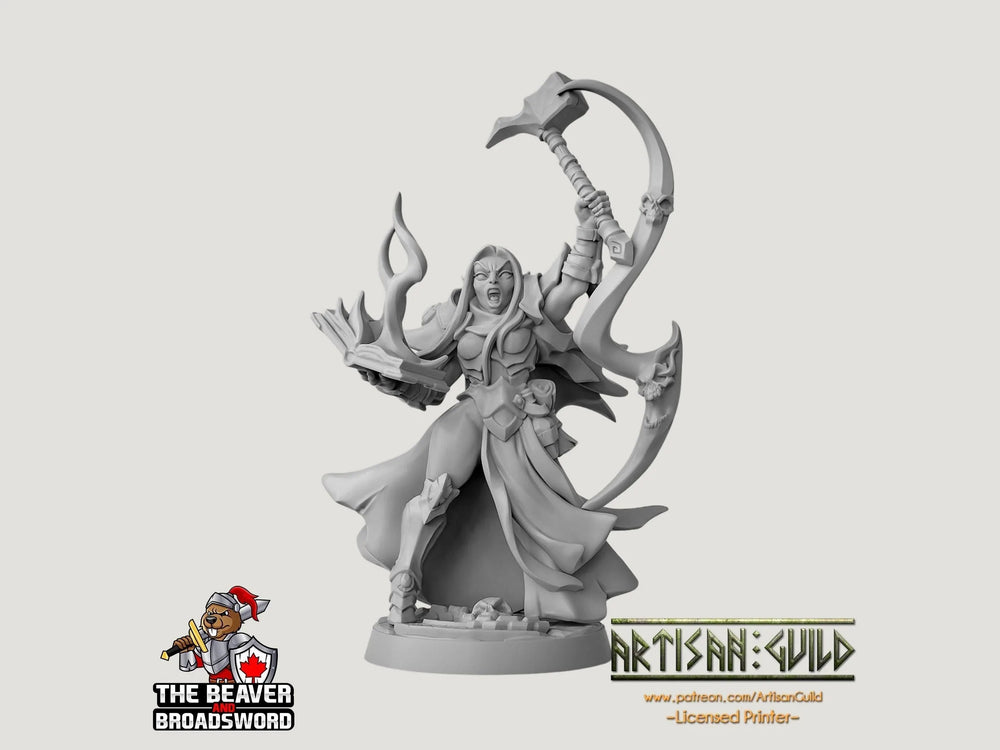 Tayla La Guerrière DnD - Donjons et Dragons | Femme | Guerrière | Paladin Clerc | Elfe Noire DnD 5e Fantasy Pathfinder 2e 5e Jeu de Table