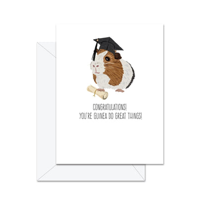 Félicitations! Tu vas faire de grandes choses! - Carte de souhaits