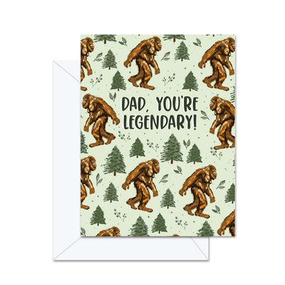 Papa, tu es légendaire ! - Carte de souhaits