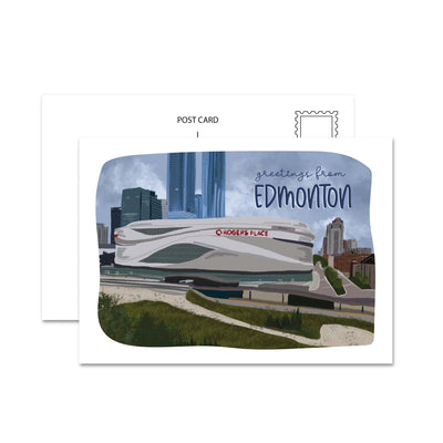Rogers Place Edmonton Postcards