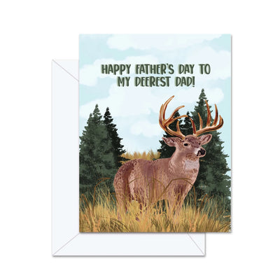 Joyeuse Fête des Pères à mon cher Papa! - Carte de Vœux