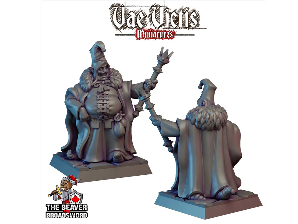 Chef de piste du Cirque Corrompu - Monstre, Fée, Mort-vivant, DnD, Fantaisie - Miniatures de table en résine de haute qualité 28mm 32mm, Figurine résistante