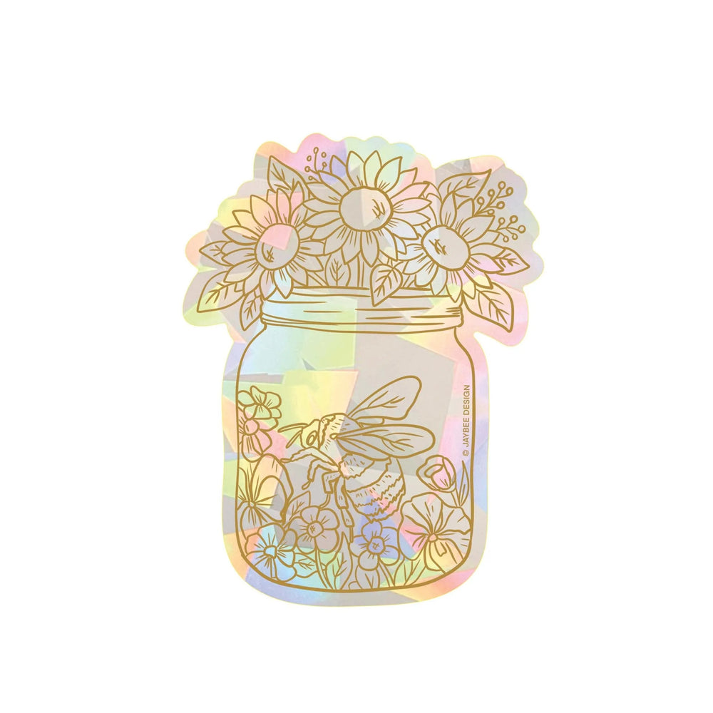 Attrape-soleil Mason Jar Abeille