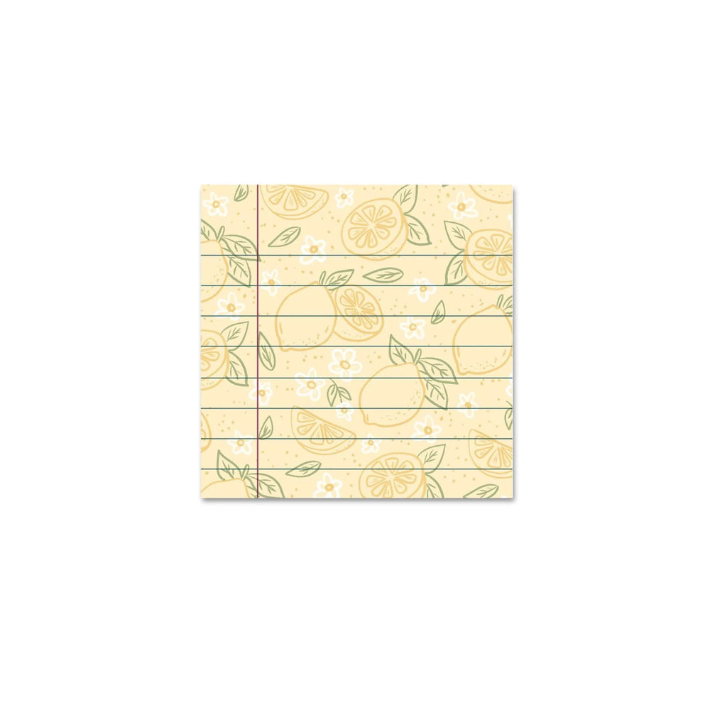 Notes autocollantes Citron Jaune