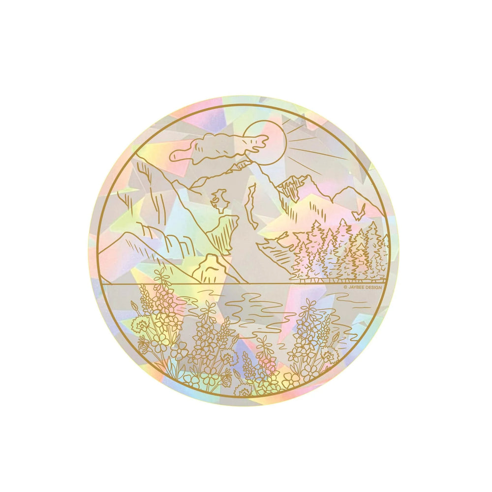 Attrape-soleil Cercle de Fleurs de Montagne