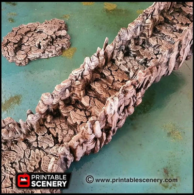 Rampe de Caverne | Terrain de Donjon Imprimable pour DnD, Scenery RPG, Tuiles de Jeu de Table Miniature, Jeu TTRPG Pathfinder