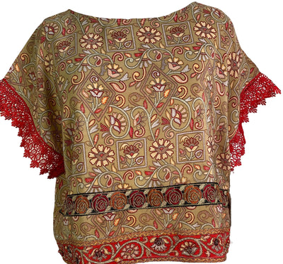 PRC6019 Chandail ample en pure soie Avatar