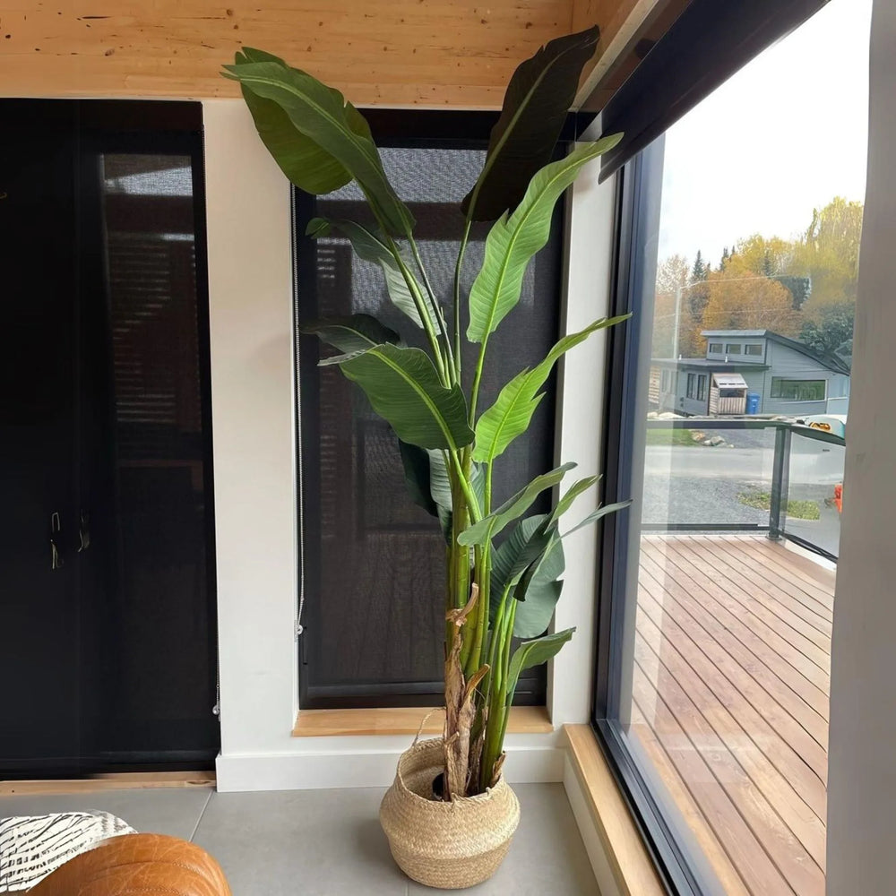 Plante artificielle Maza Oiseau de Paradis en pot (plusieurs tailles)