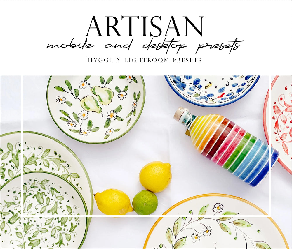 Filtres Artisan pour Lightroom