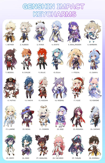Genshin Impact Charms