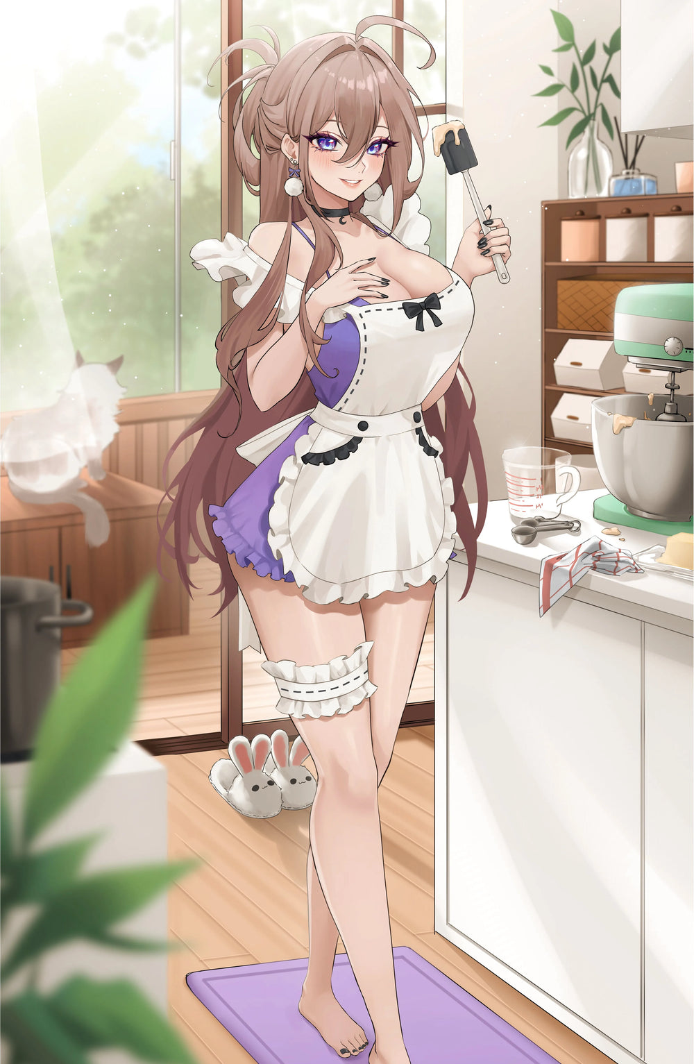 Nana Apron Print