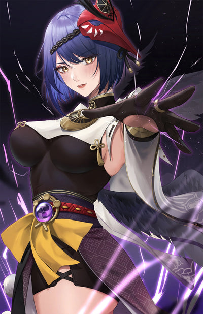 Kujou Sara Print