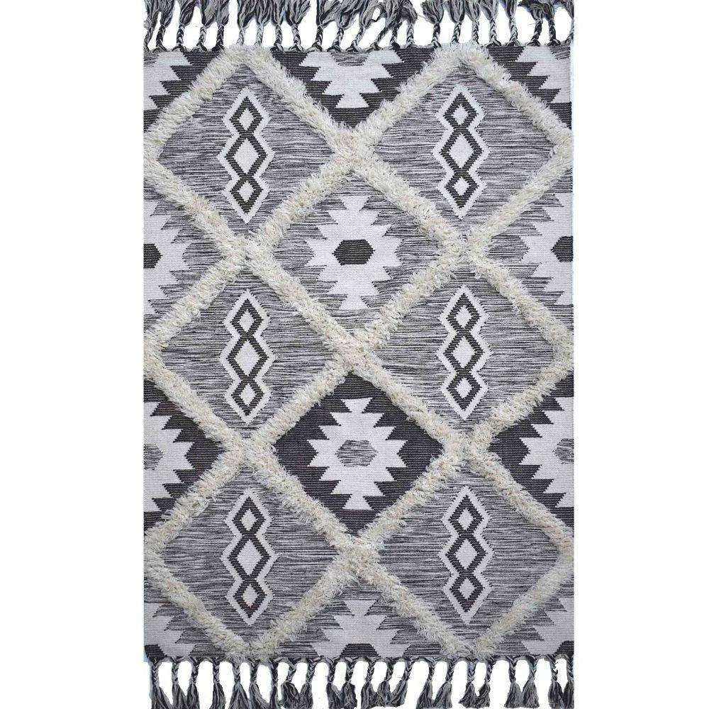 Tapis Calypso Tissé en Laine 6X9