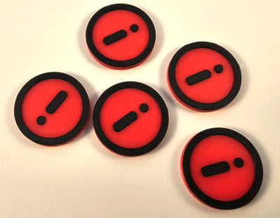 Exclamation Mark Token (Pack of 10)