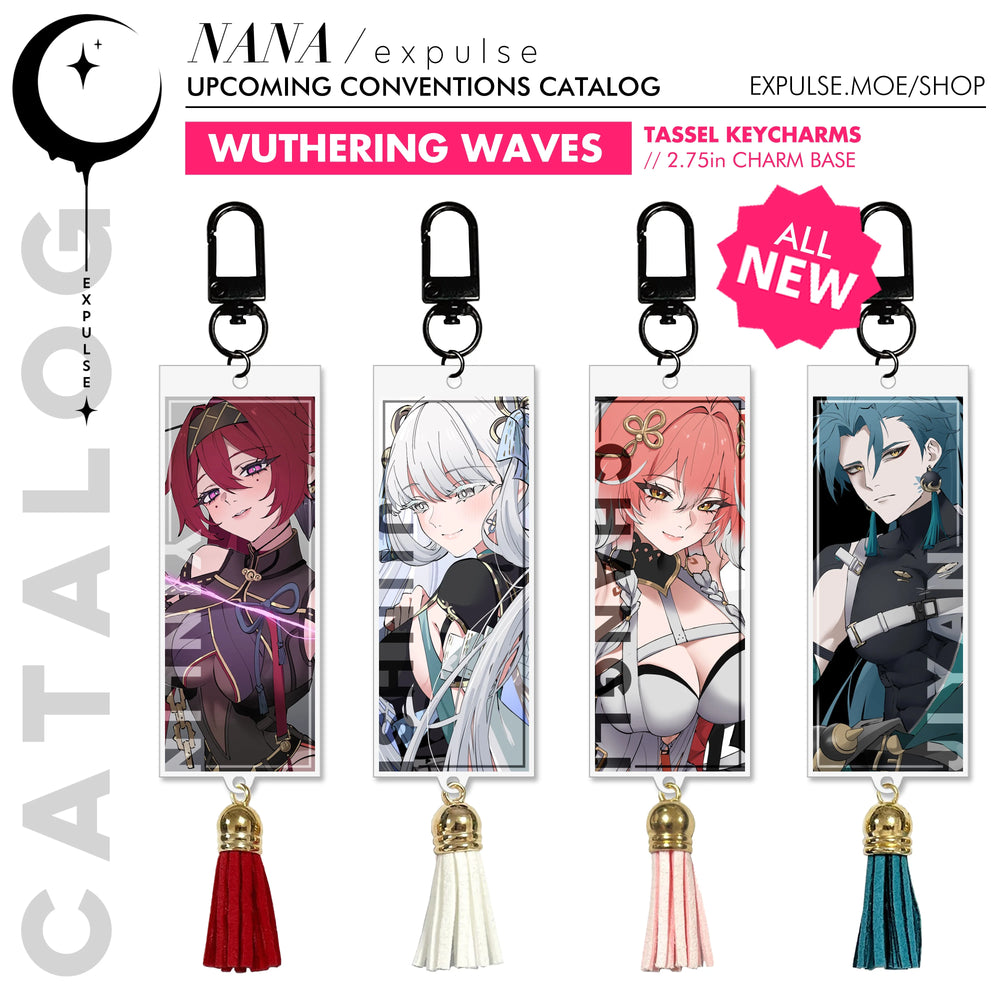 Wuthering Waves Tassel Keychains