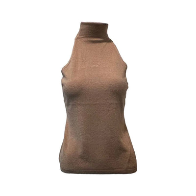 Sleeveless Knit Top - Oat
