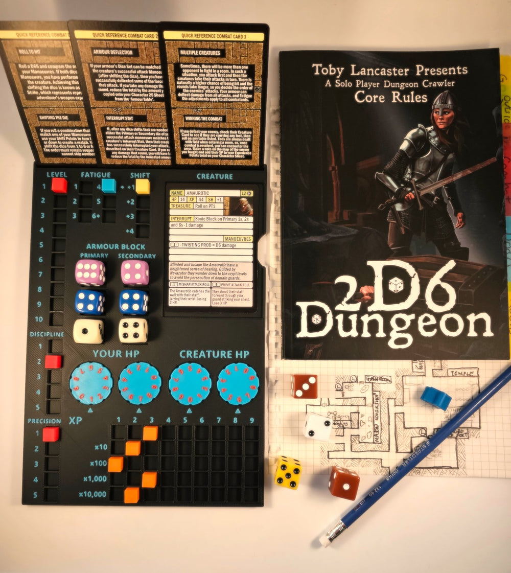 2D6 Dungeon Player Dashboard