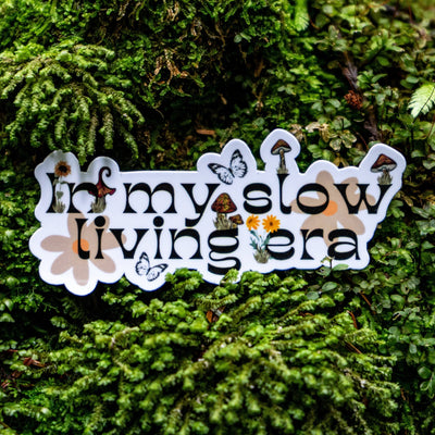 In My Slow Living Era Sticker