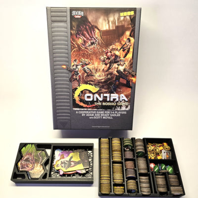 Insertion / Organisation pour le jeu de société Contra