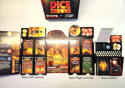 Dice Throne - Superpositions de plateau (non officiel)