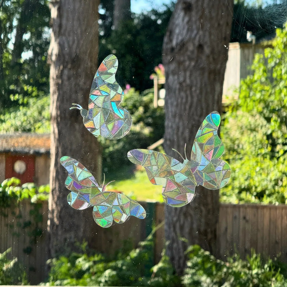Autocollants attrape-soleil papillon