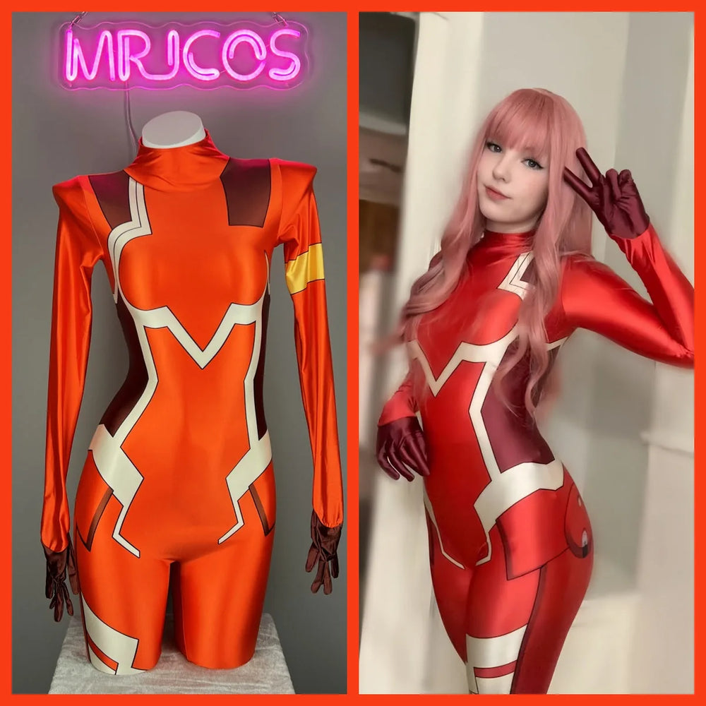Combinaison moulante en Spandex style Anime, Costume Zentai
