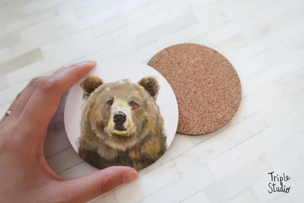 Grizzly Bear Coaster