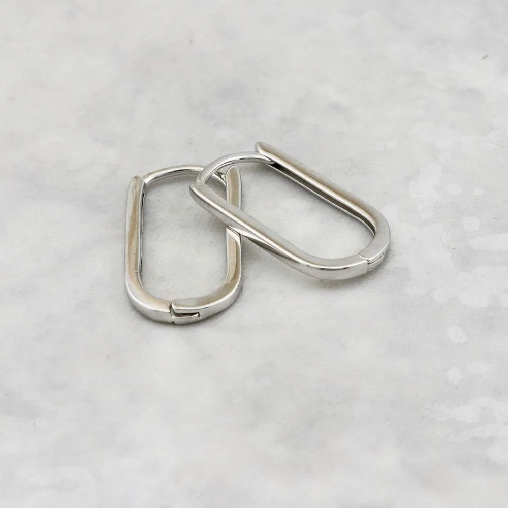 Sterling Silver Huggie Earrings