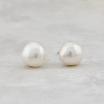 Boucles d'oreilles Perles Baroques en argent sterling