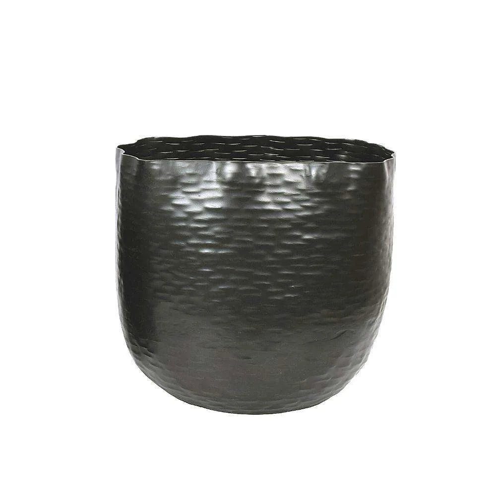 Ponche - Jardinière Corbeille Laiton Noir