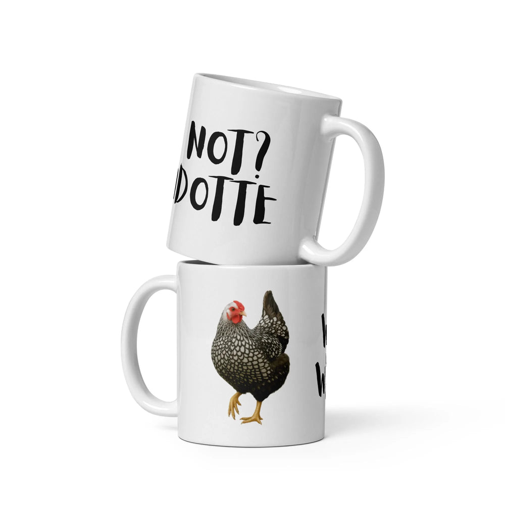 Tasse brillante blanche Wyandotte