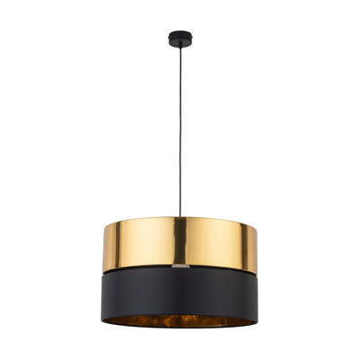 HILTON Black & Gold Pendant Ceiling Light Fixture for Kitchen Island, Dining Room & Living Room – Modern Luxury Lighting