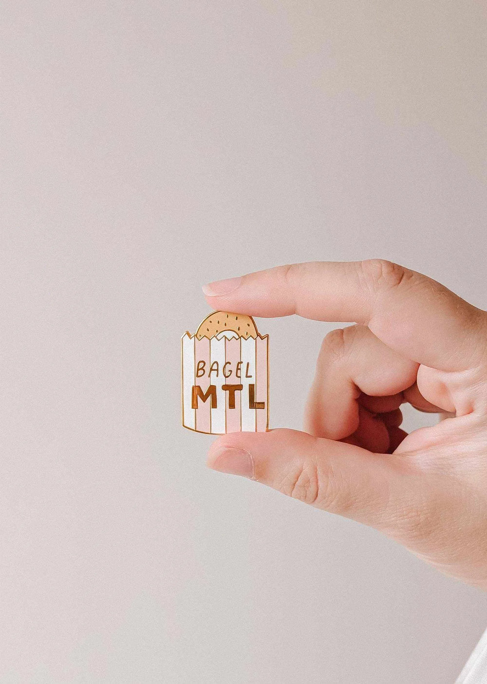 Pin Épinglette Bagel MTL