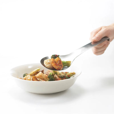 Cuillère de service Eatoco Japan Suqu – Acier inoxydable avec manche à crochet (230 mm)