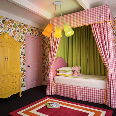 Lampe de plafond réglable WIRE à 3 lumières pour chambre d'enfant et garderie