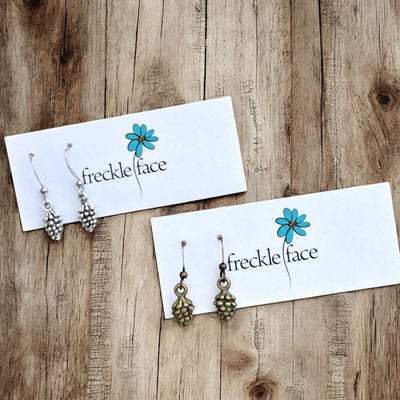 Boucles d'oreilles Pomme de pin