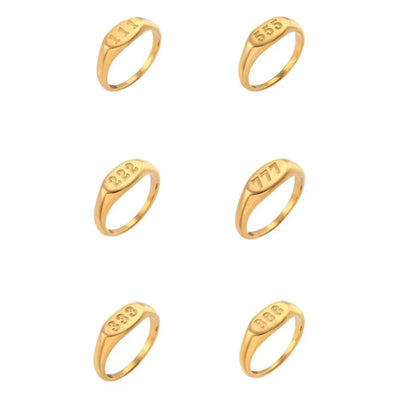 Bagues Chiffres Angéliques