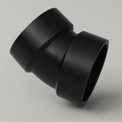 LESSO ABS 22.5° Elbow — Hub × Hub DWV, cUPC Certified