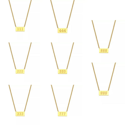 Angel Number Necklace