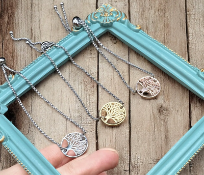 Adjustable Bracelet - Tree of Life