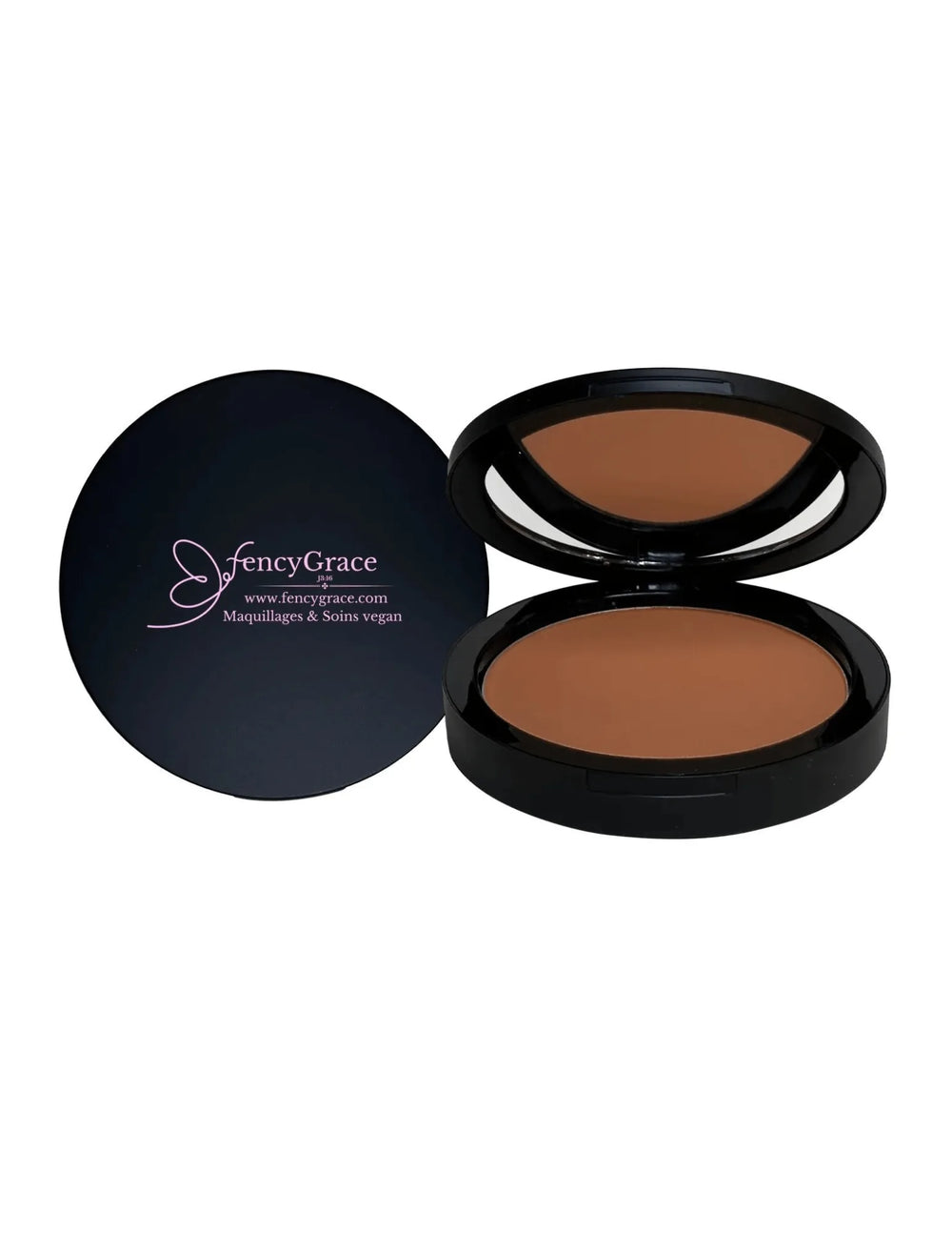 100% Vegan Pressed Powder Anne 133 – Natural Finish | FencyGrace
