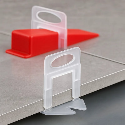 Agrafes de nivellement pour carreaux de 1,5 mm (paquet de 100) – Système d'espacement sans dénivellation