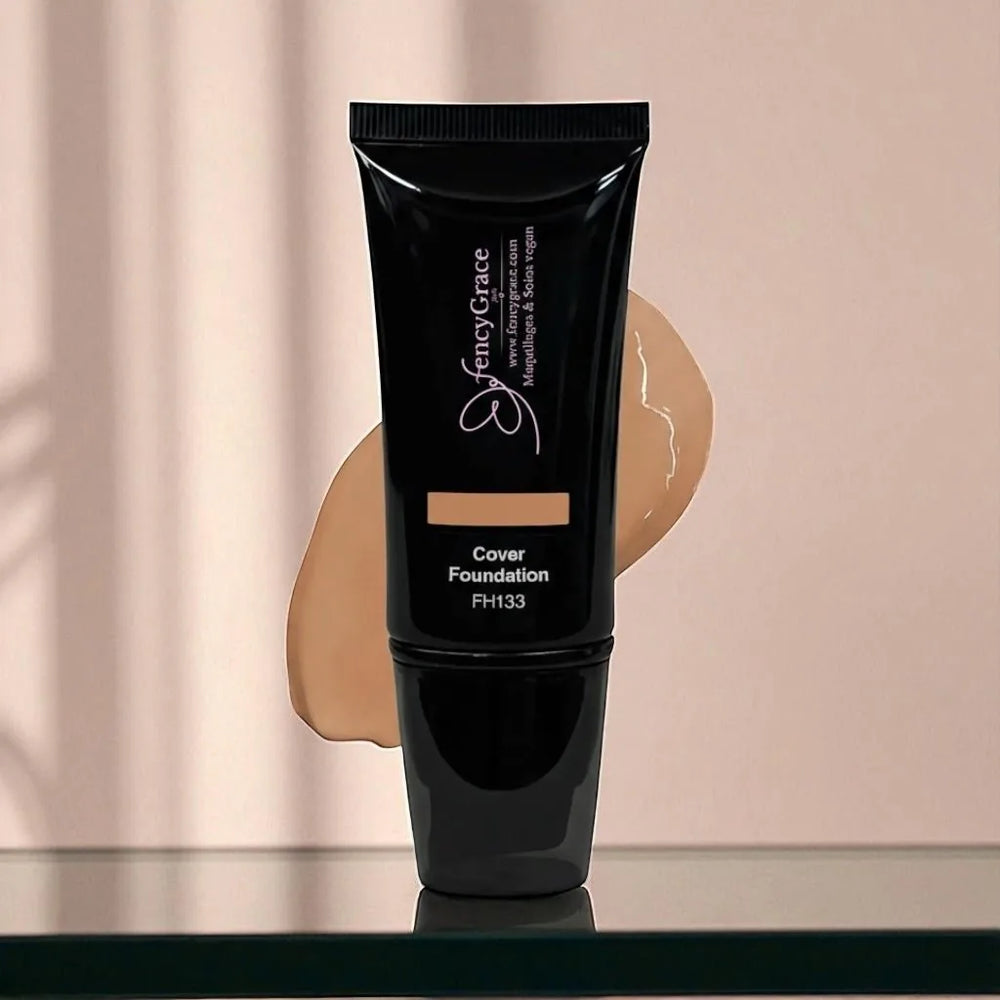 Fond de Teint Vegan Dina 133 – Couvrance Totale | FencyGrace