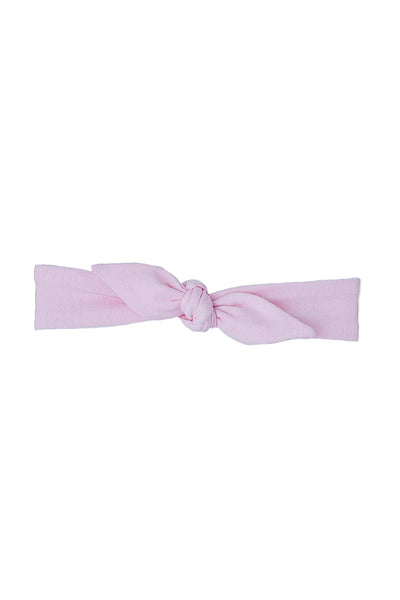 Bandeau Nœud Supérieur | Rose Pâle