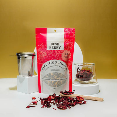 Thé biologique aux fruits d'hibiscus